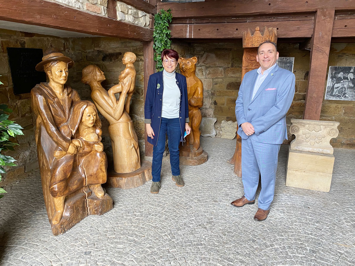 Besuch in Eschach