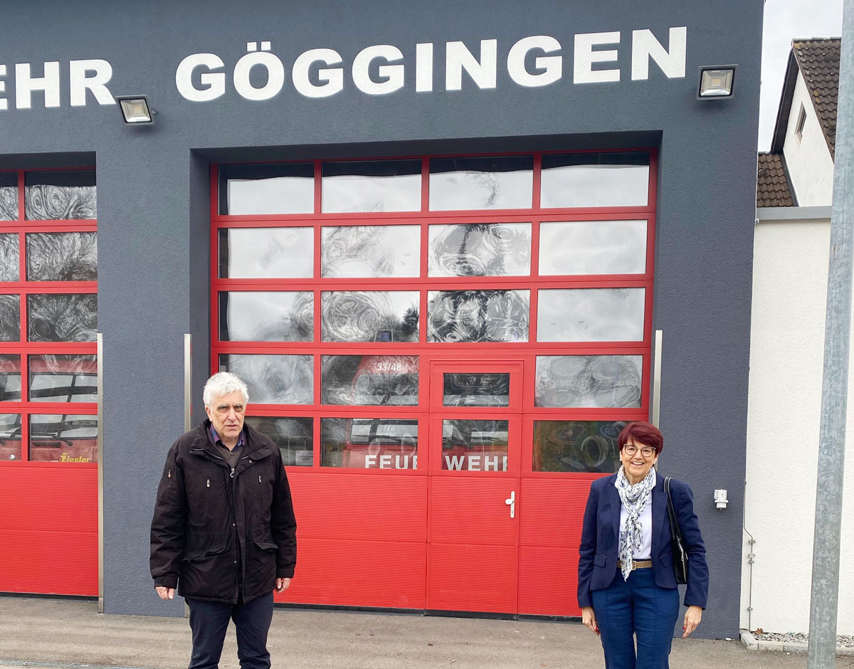 Besuch in Göggingen