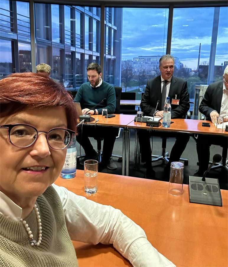 Dr. Inge Gräßle in Berlin-Sittzungswoche